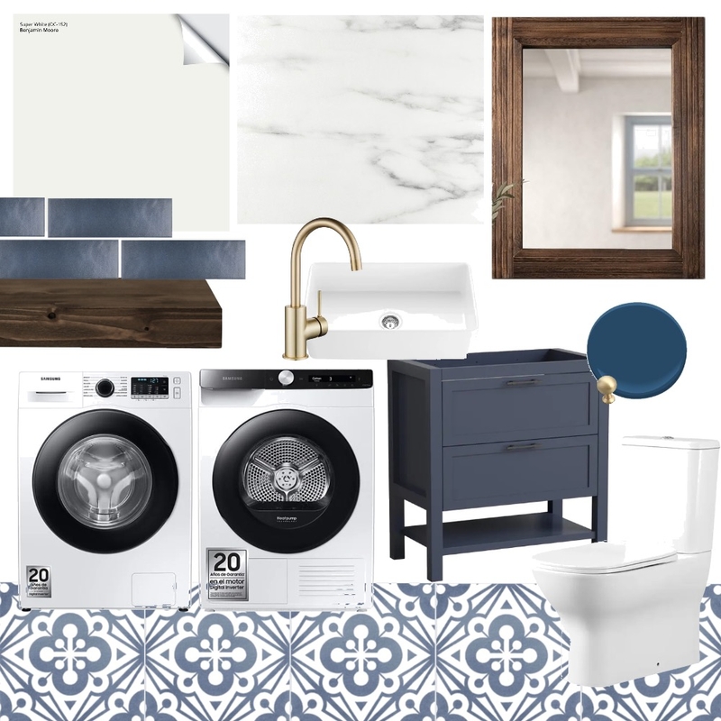 Laundry & WC Mood Board by HappyHeart on Style Sourcebook