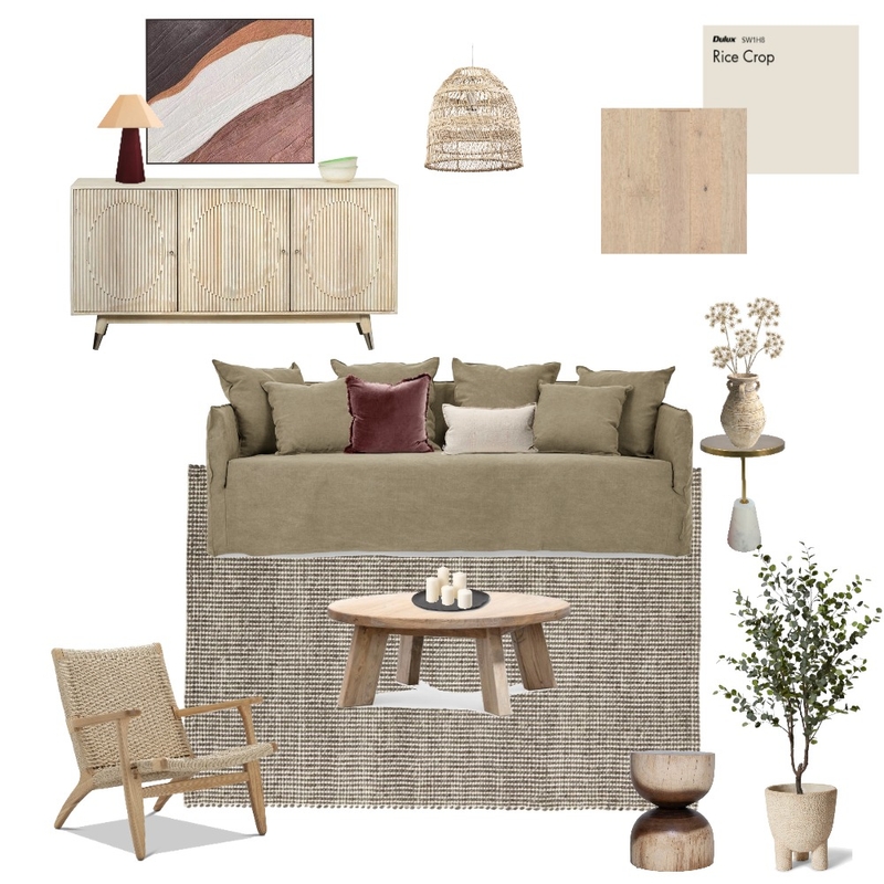 earthy green living room Mood Board by Suite.Minded on Style Sourcebook