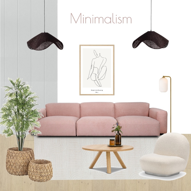 Minimalism Style Mood Board by hbmaria on Style Sourcebook