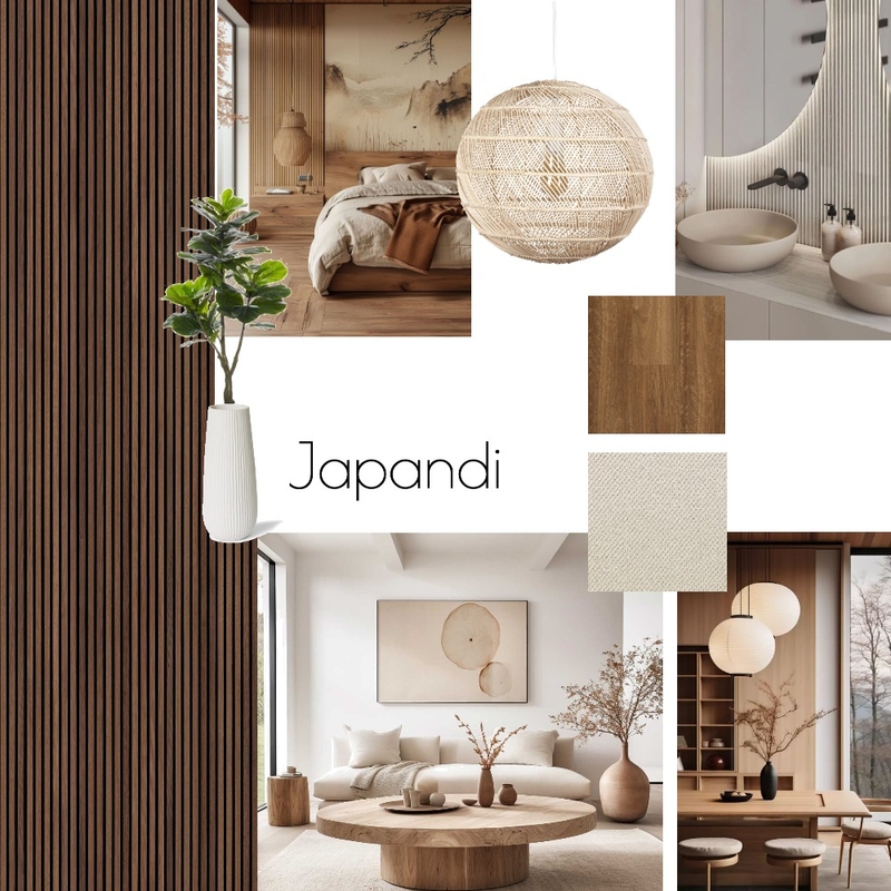 Japandi Moodboard Mood Board by hbmaria on Style Sourcebook