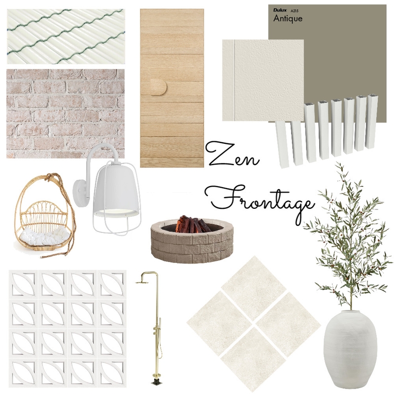 Zen Frontage Mood Board by RhiannonT on Style Sourcebook