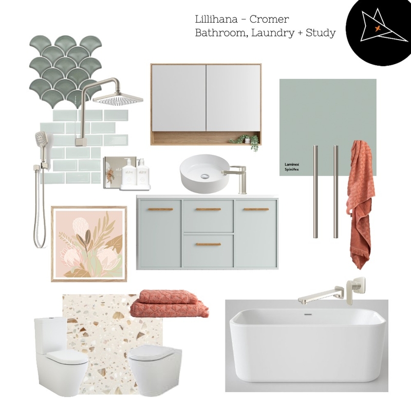 Lillihana Cromer Mood Board by FOXKO on Style Sourcebook