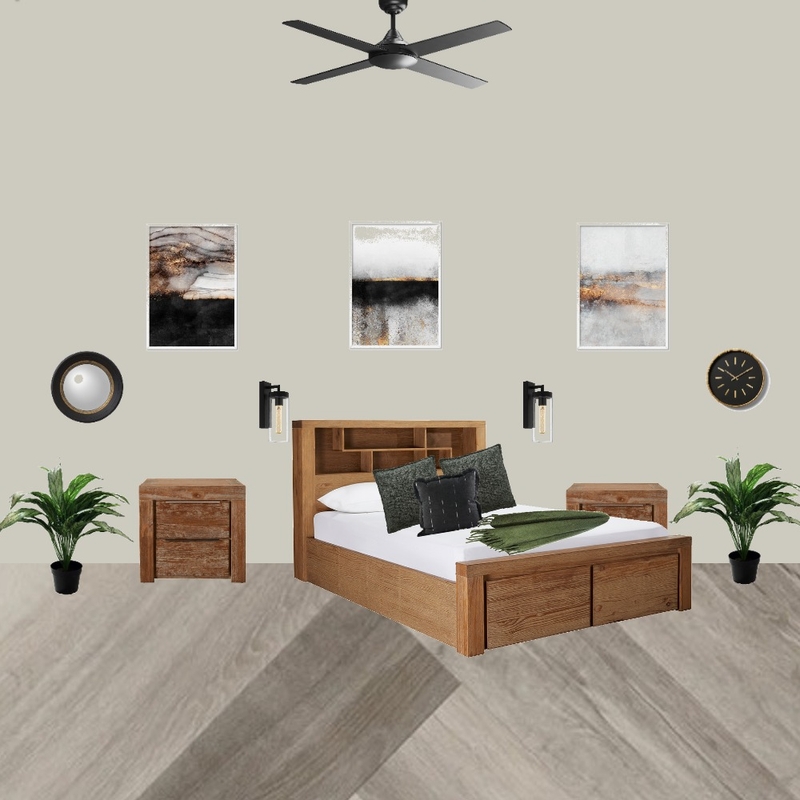 modern industrial bedroom concept board Mood Board by Gabrielle Conlin on Style Sourcebook