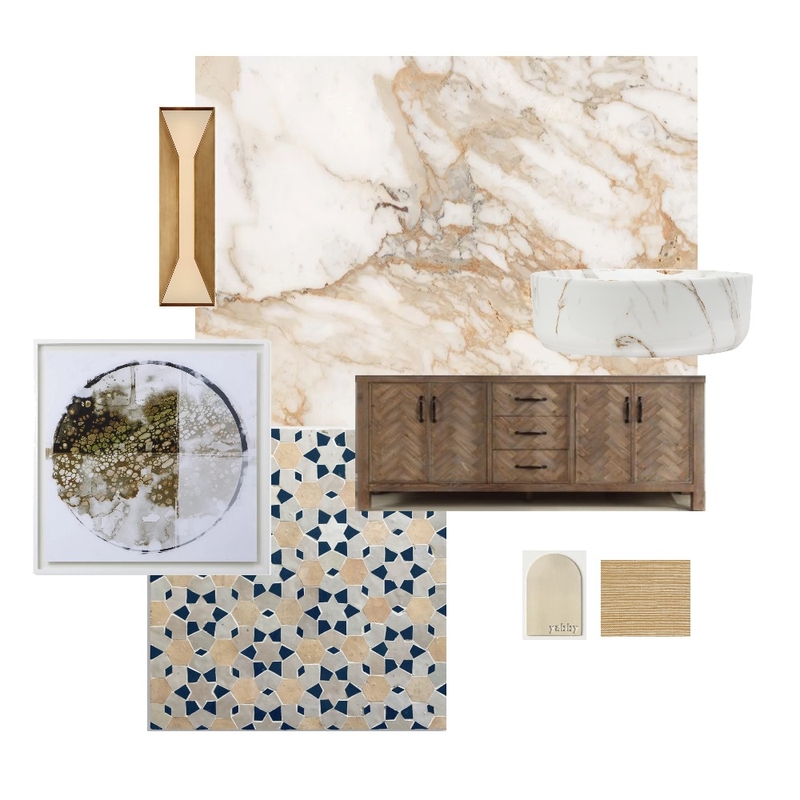 Powder room design Mood Board by SassNatti Designs on Style Sourcebook