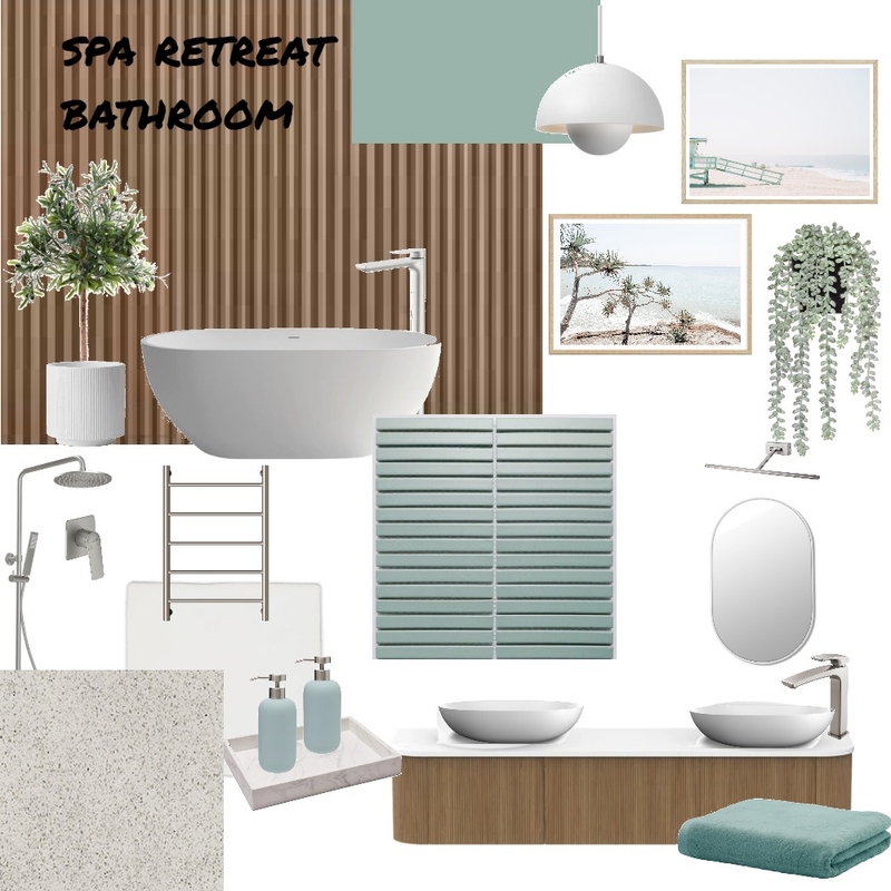 modern bathroom Mood Board by Ruth Fisher on Style Sourcebook