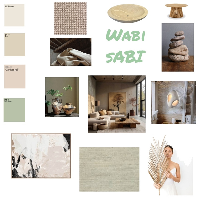 Wabi Sabi Inspired Mood Board Mood Board by foureverchrissy on Style Sourcebook