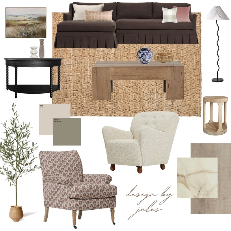 organic living room Mood Board by design by jules on Style Sourcebook