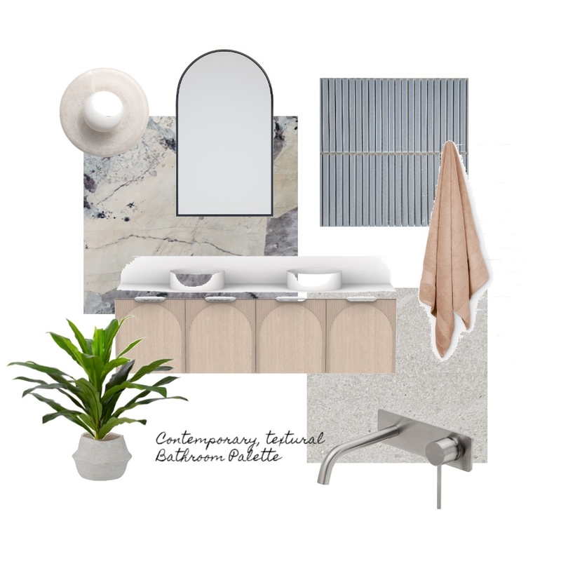 Calm and Contemporary Bathroom Mood Board by S.designs on Style Sourcebook
