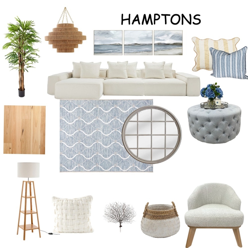 Hamptons Mood Board by devolakivido@gmail.com on Style Sourcebook