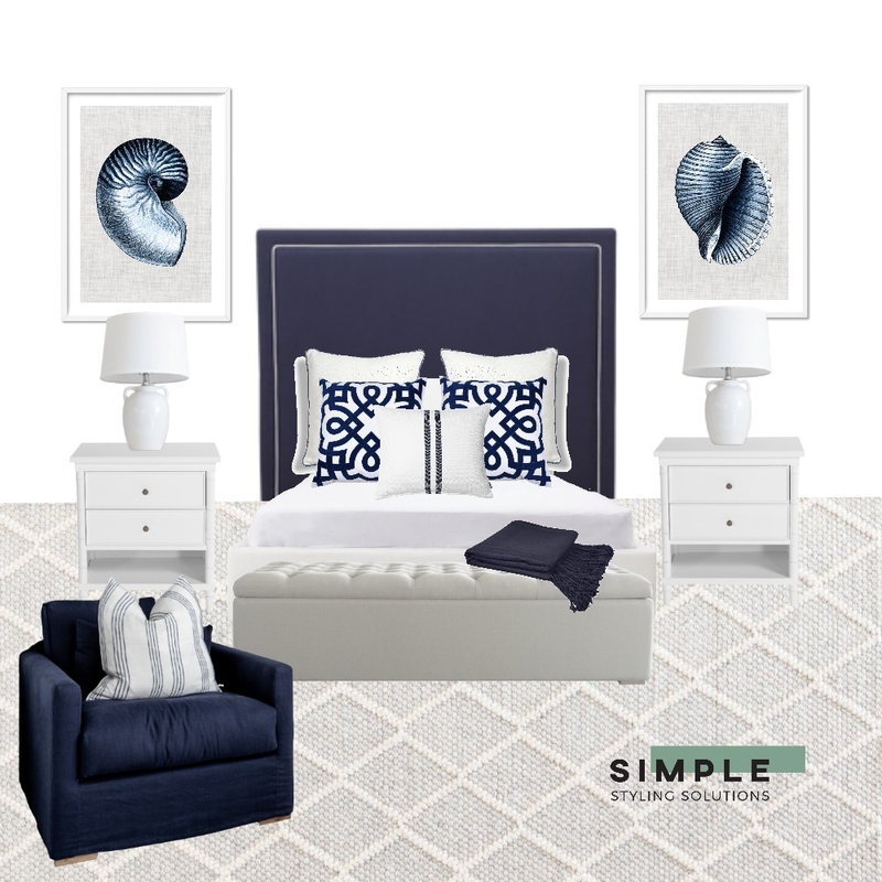 Emma - Hampton Bed 1 Mood Board by Simplestyling on Style Sourcebook