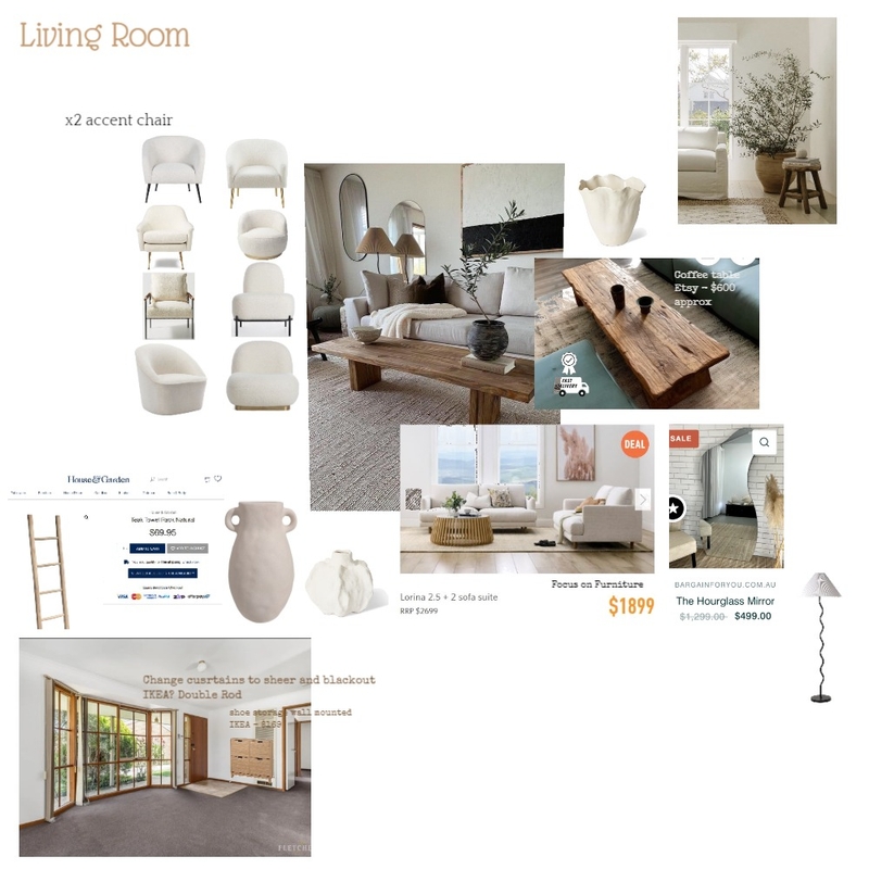 Living Room Mood Board by vittoriaima on Style Sourcebook