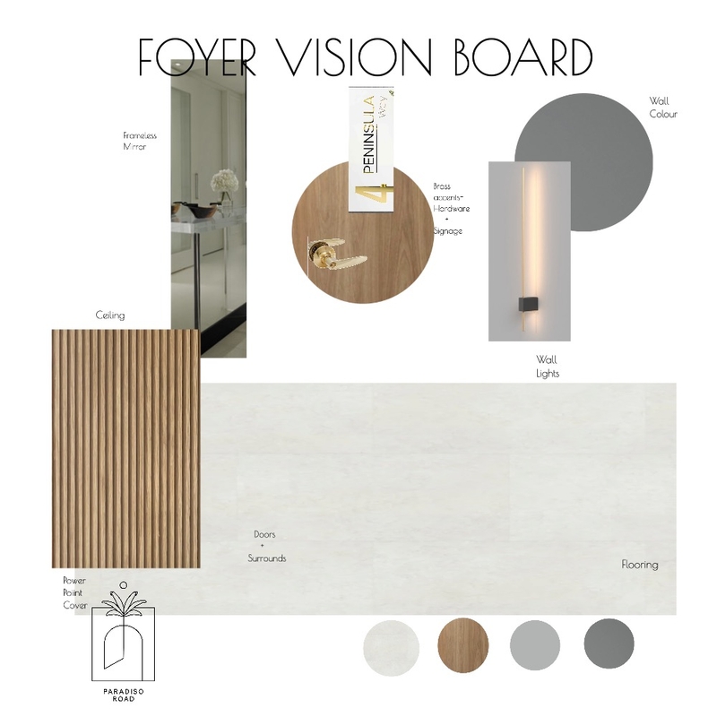 FOYER VISION BOARD Mood Board by Paradiso on Style Sourcebook