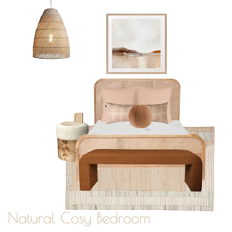 Natural Cosy Bedroom Mood Board by Urban Road on Style Sourcebook