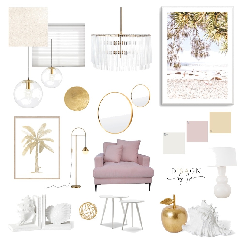 SANDY PINK Mood Board by DISAGN BY ISA on Style Sourcebook