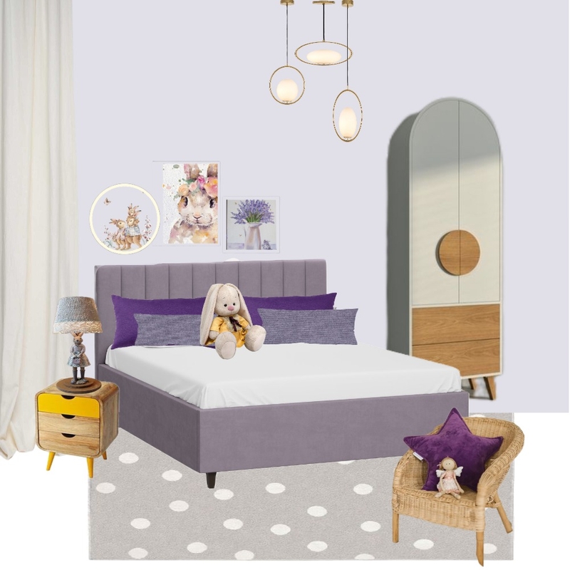 мудборд детской спальни Mood Board by ivanova on Style Sourcebook