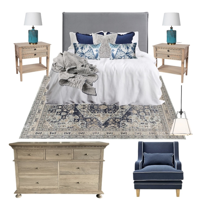 Coolum House - Main bed Edit Mood Board by Manea Interiors on Style Sourcebook