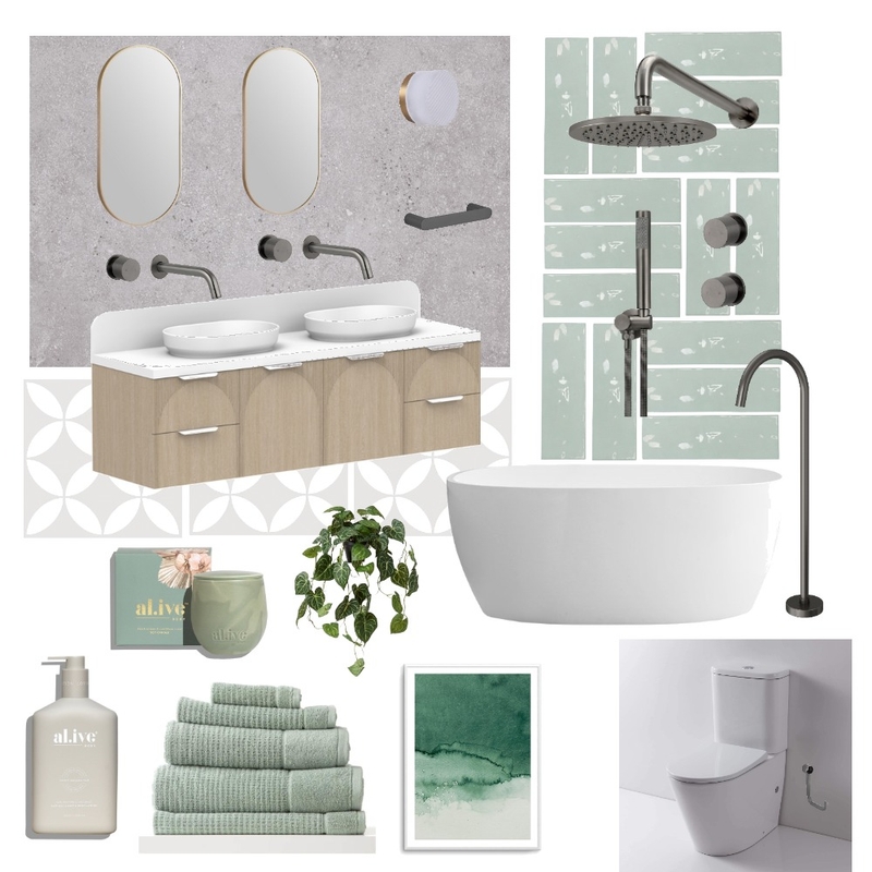 Bathroom Bliss Mood Board by Interiors by Mon on Style Sourcebook
