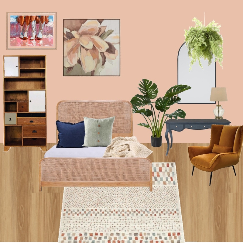 Pink neutral bedroom Mood Board by house58 on Style Sourcebook