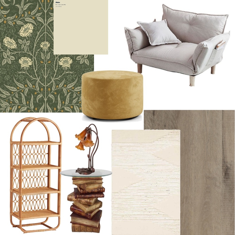 Book Nook Mood Board by Syds_Designs on Style Sourcebook