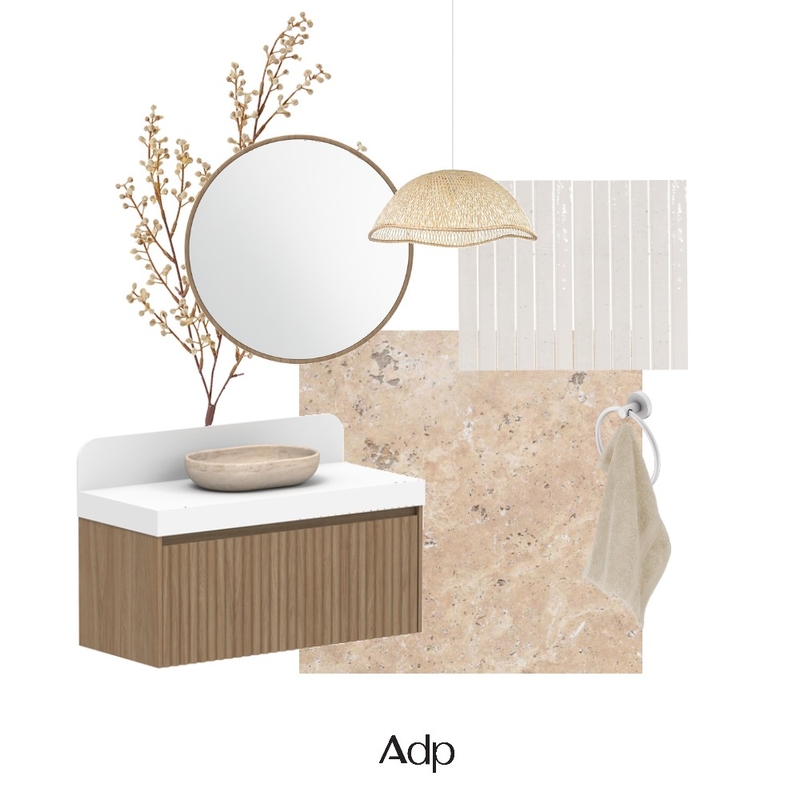 The Harper Vanity | Prime Oak Mood Board by ADP on Style Sourcebook