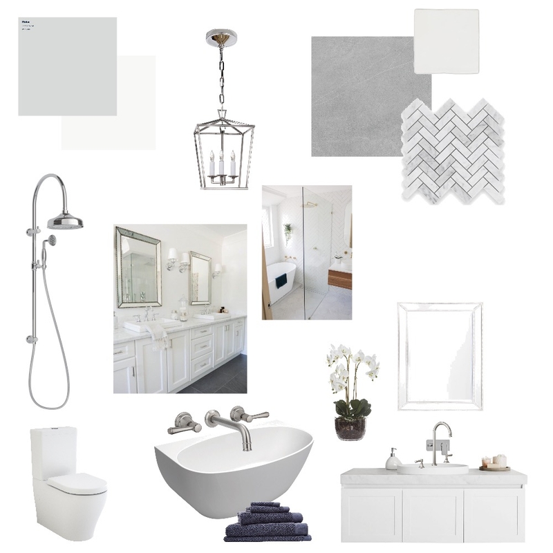 Alex Hampton's Bathroom Mood Board by Amanda Lee Interiors on Style Sourcebook