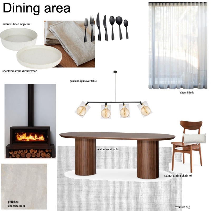 dining area Mood Board by GJH on Style Sourcebook
