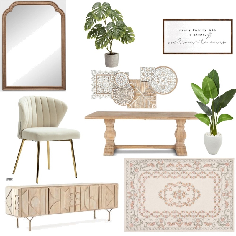 Cozy Cottage Dining Room Mood Board by Syds_Designs on Style Sourcebook