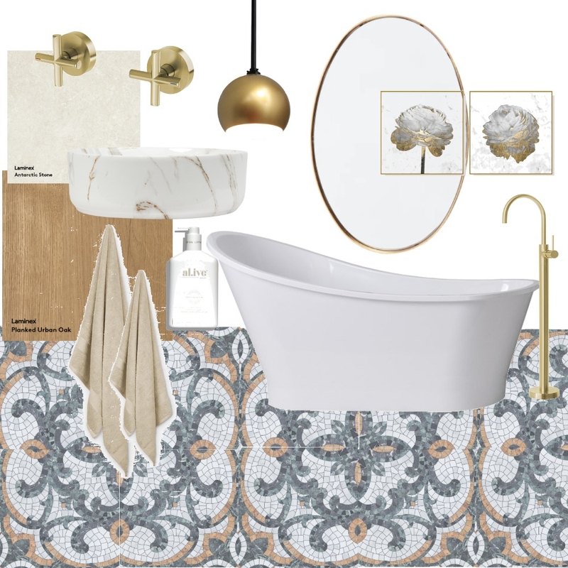 bathroom Mood Board by EllieSarah on Style Sourcebook