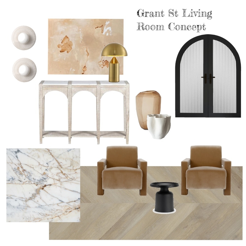 Grant St Living concept Mood Board by roundededgestyle on Style Sourcebook