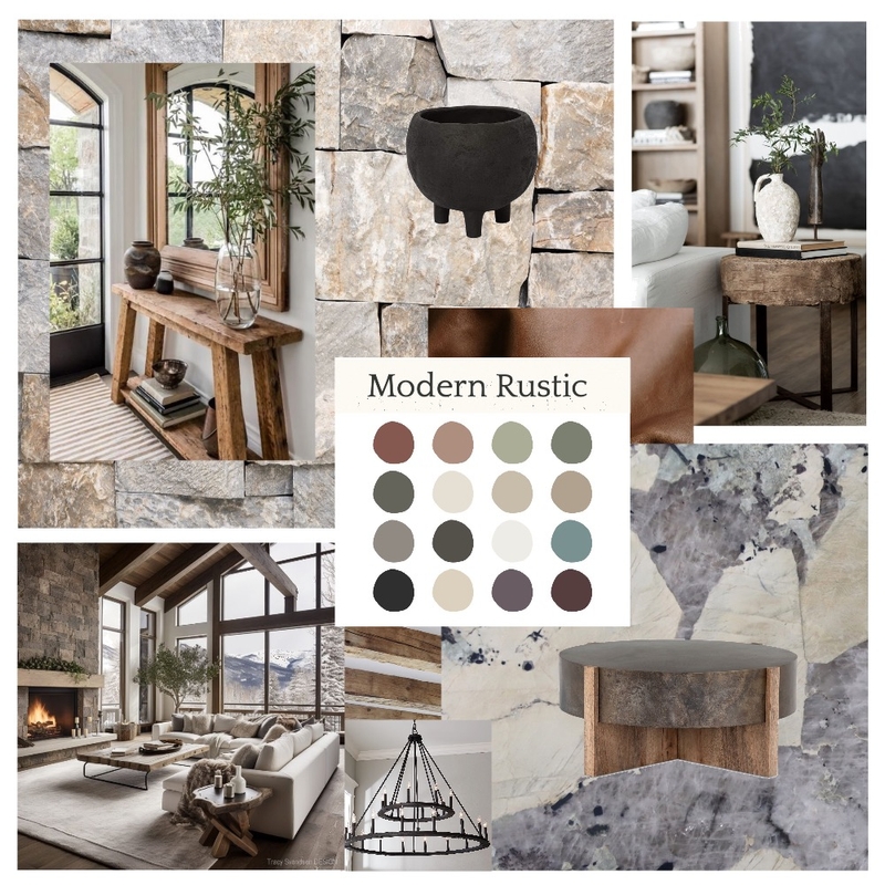 Modern Rustic Mood Board by Bender_Studio on Style Sourcebook