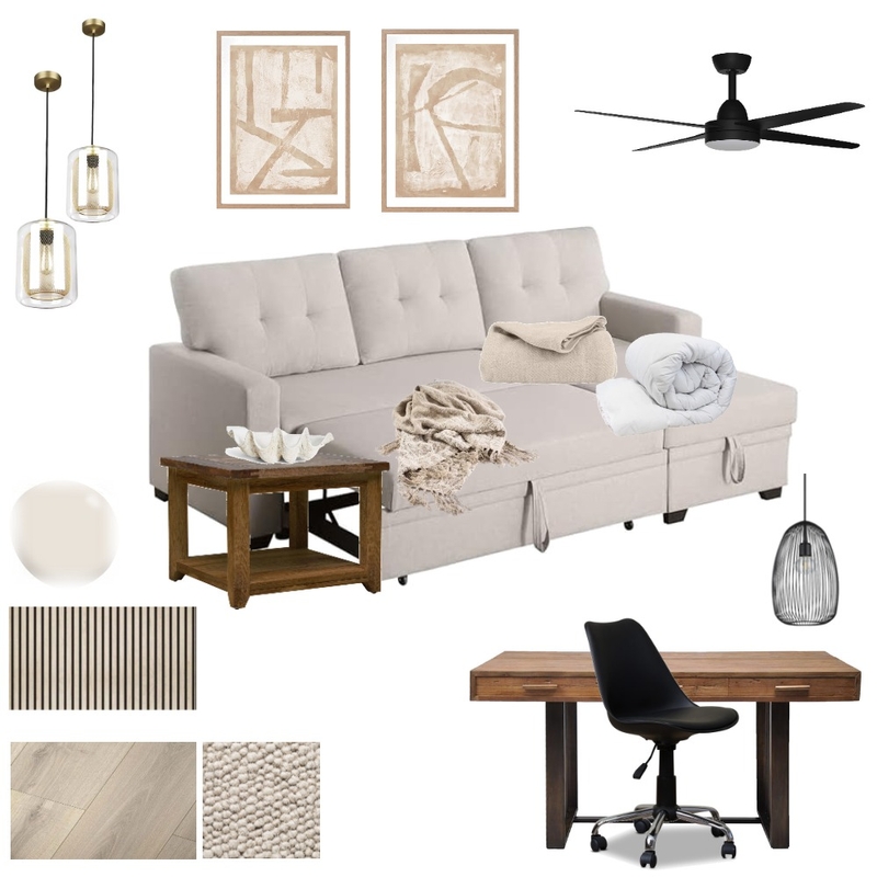 Guest Bedroom Study Mood Board by TraceyR on Style Sourcebook