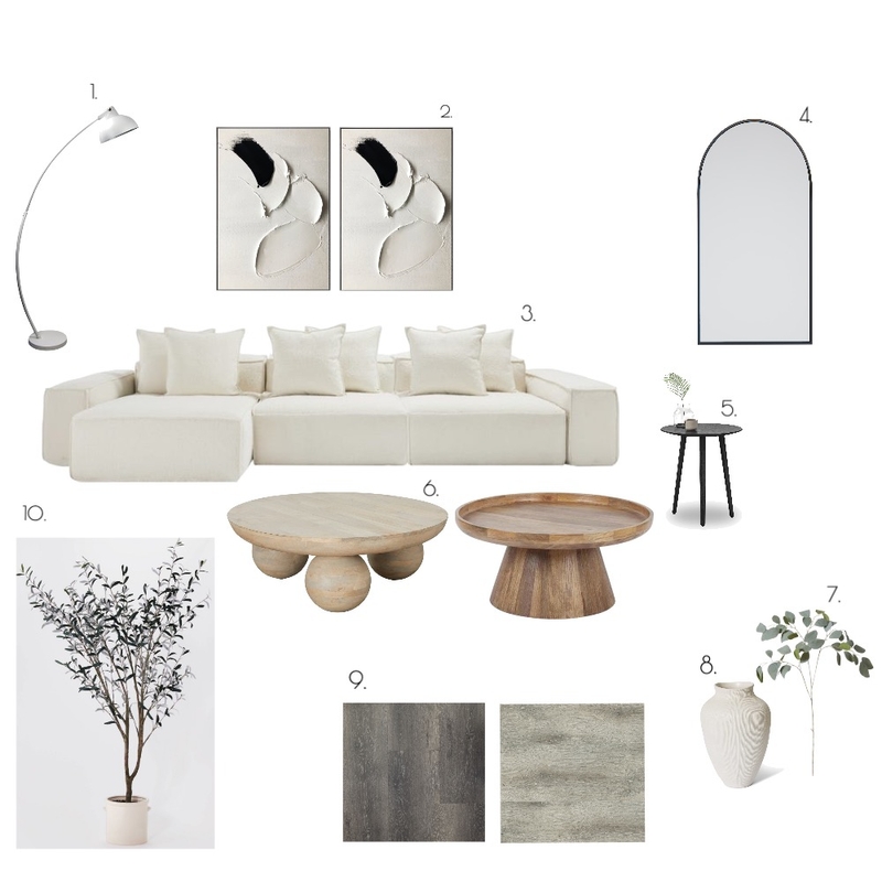 Sample Board-Living Room Client 1 Mood Board by Shanina94 on Style Sourcebook