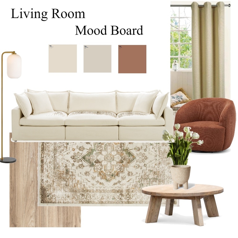 Mood Board - Living Room Mood Board by clairceemay@gmail.com on Style Sourcebook