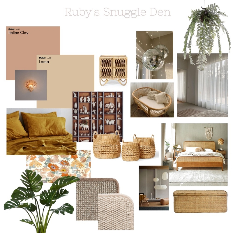 Ruby's Snuggle Den Mood Board by Elisenda Interiors on Style Sourcebook