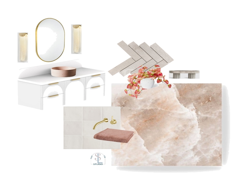 Luxe powder room Mood Board by Studio Style Life on Style Sourcebook