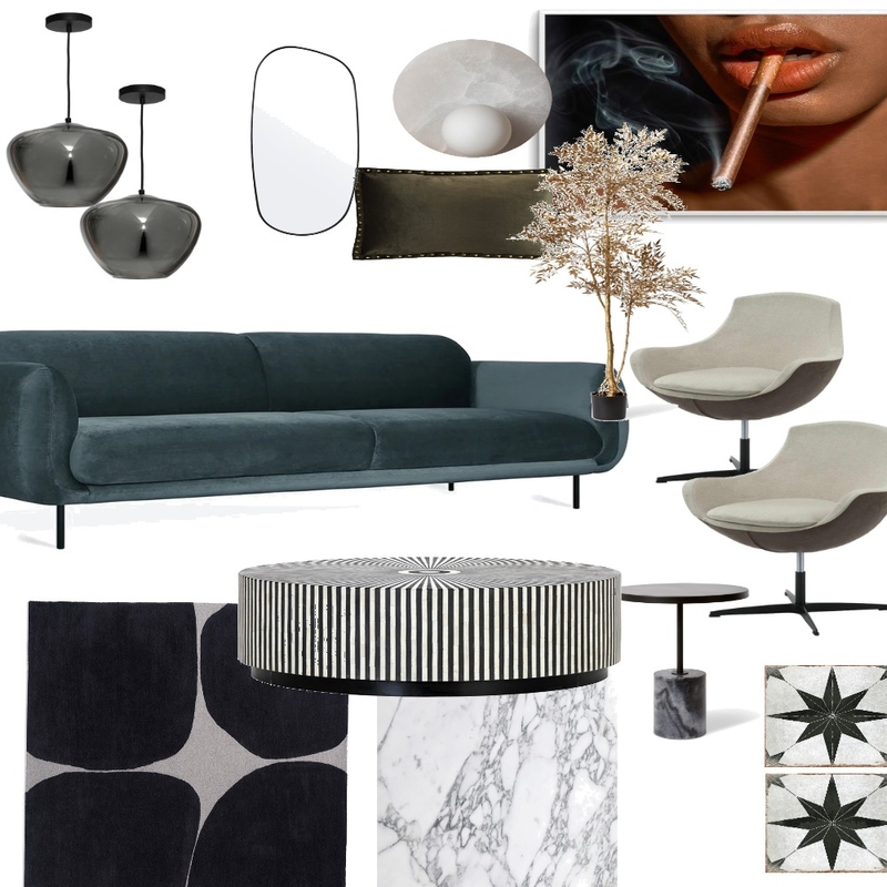 smoky Mood Board by tereza on Style Sourcebook