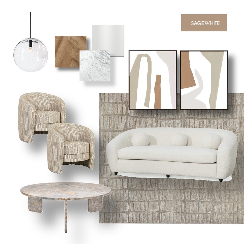 Doncaster Living Option 3 Mood Board by Sage White Interiors on Style Sourcebook