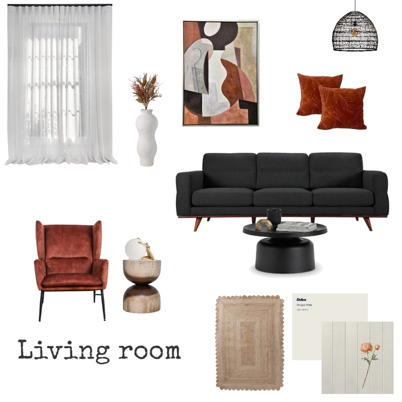 Living Room Mood Board by Adrienn Szakolczai on Style Sourcebook