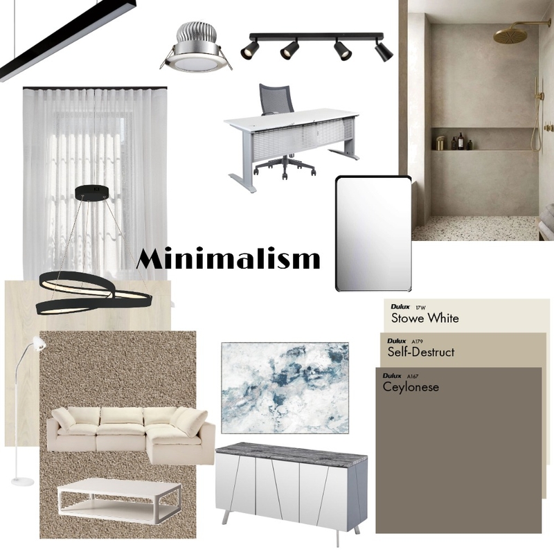 Minimalism Mood Board by Aura Interior on Style Sourcebook