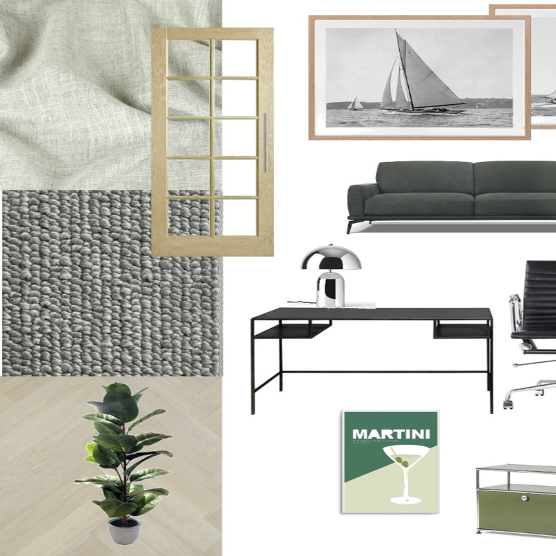 modern mediterrean - Homeoffice man Mood Board by Studio 87 on Style Sourcebook