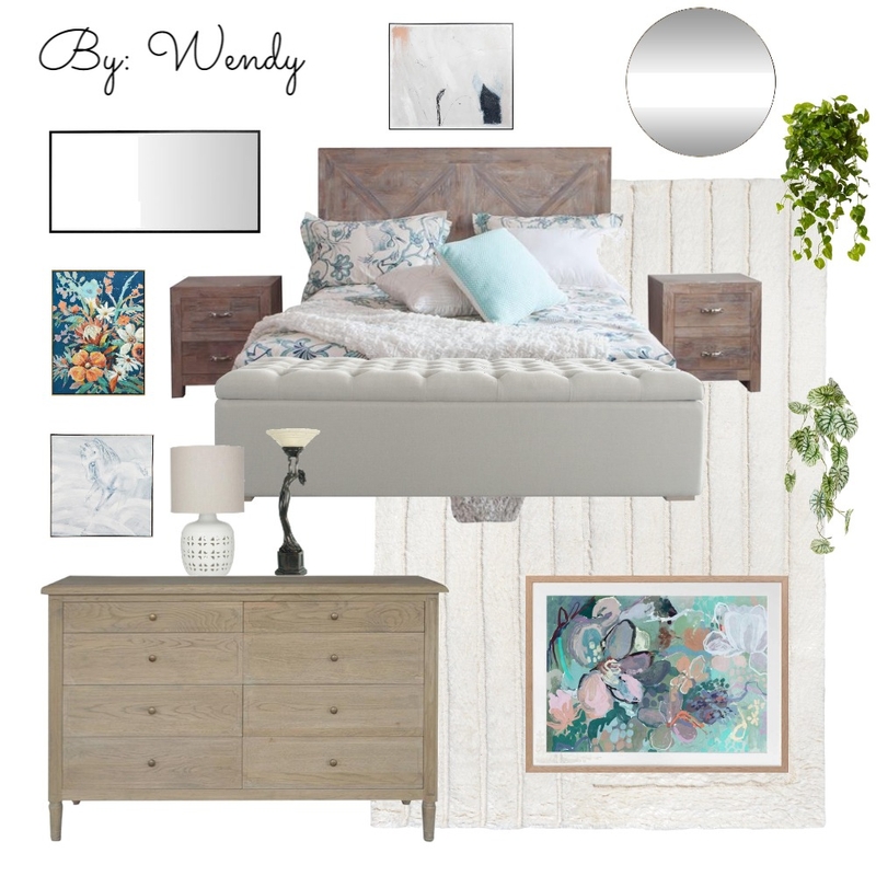 Flower Dreams Mood Board by wendycity on Style Sourcebook