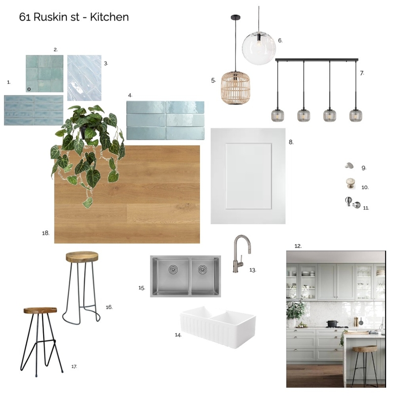 61 Ruskin St Kitchen Mood Board by Susan Conterno on Style Sourcebook