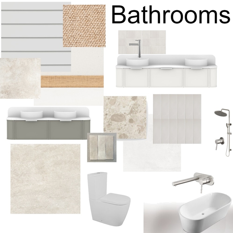 Bathroom Mood Board by Haus.Eight on Style Sourcebook