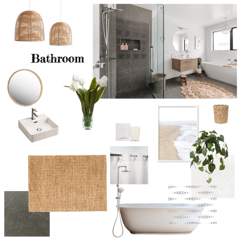 B Bathroom Mood Board by Ciara Kelly on Style Sourcebook