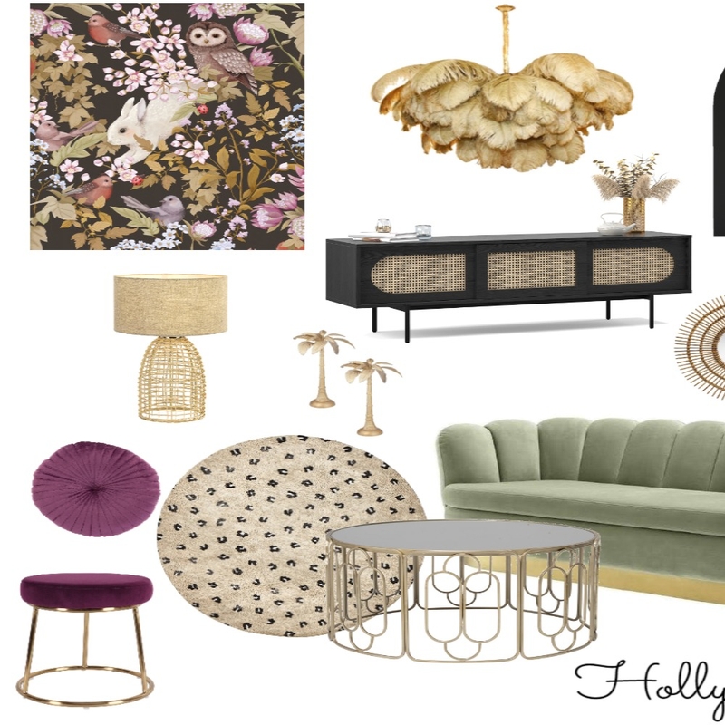 Hollywood Glam Mood Board by Ārow Visions Interiors on Style Sourcebook