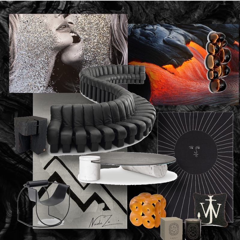 Lava Inspo Mood Board by Sage White Interiors on Style Sourcebook