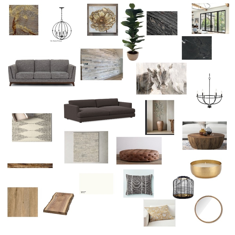 Modern farmhouse living room Mood Board by JA INTERIORS-DESIGN on Style Sourcebook