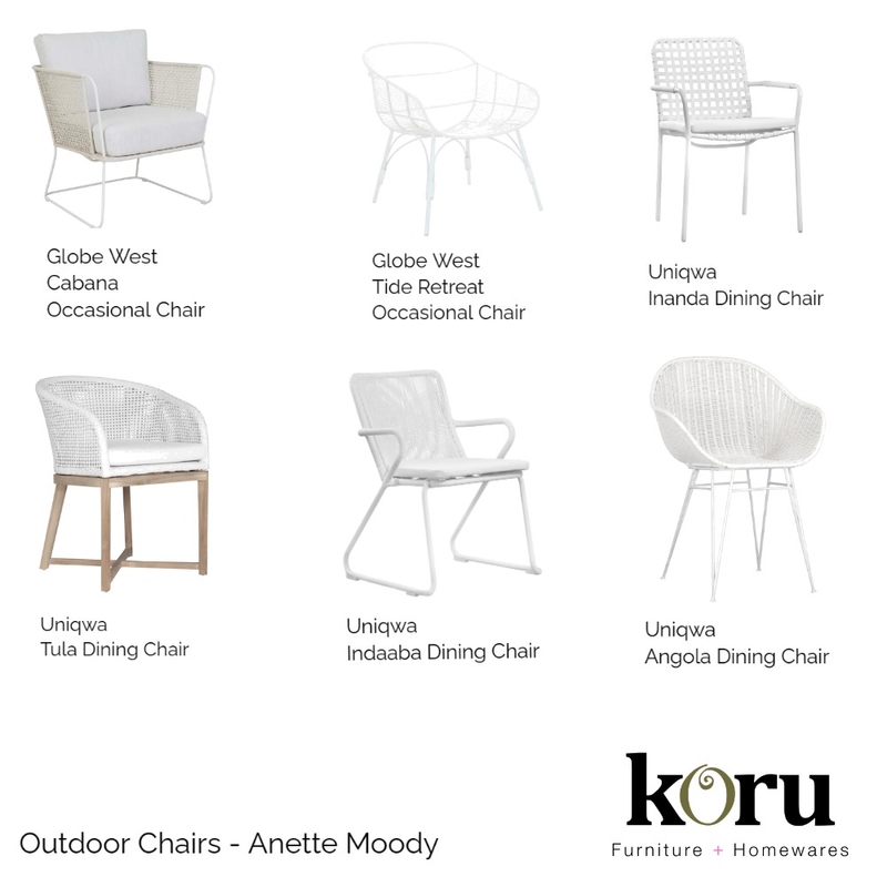 Anette Moody - Outdoor Chairs1 Mood Board by bronteskaines on Style Sourcebook