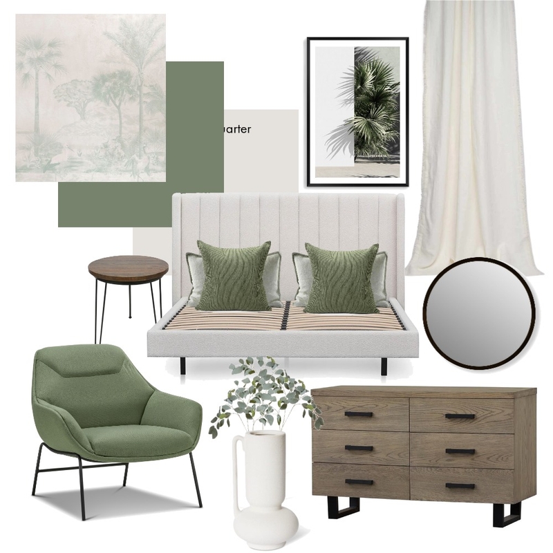 Bedroom - Sage Mood Board by Natalie Sara Designs on Style Sourcebook