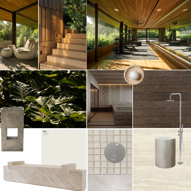 Mimosa Walk Gym Moodboard Mood Board by Servini Studio on Style Sourcebook